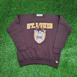 Vintage 80s LOGO-7 Sweatshirt Womens Large 20x23 USA